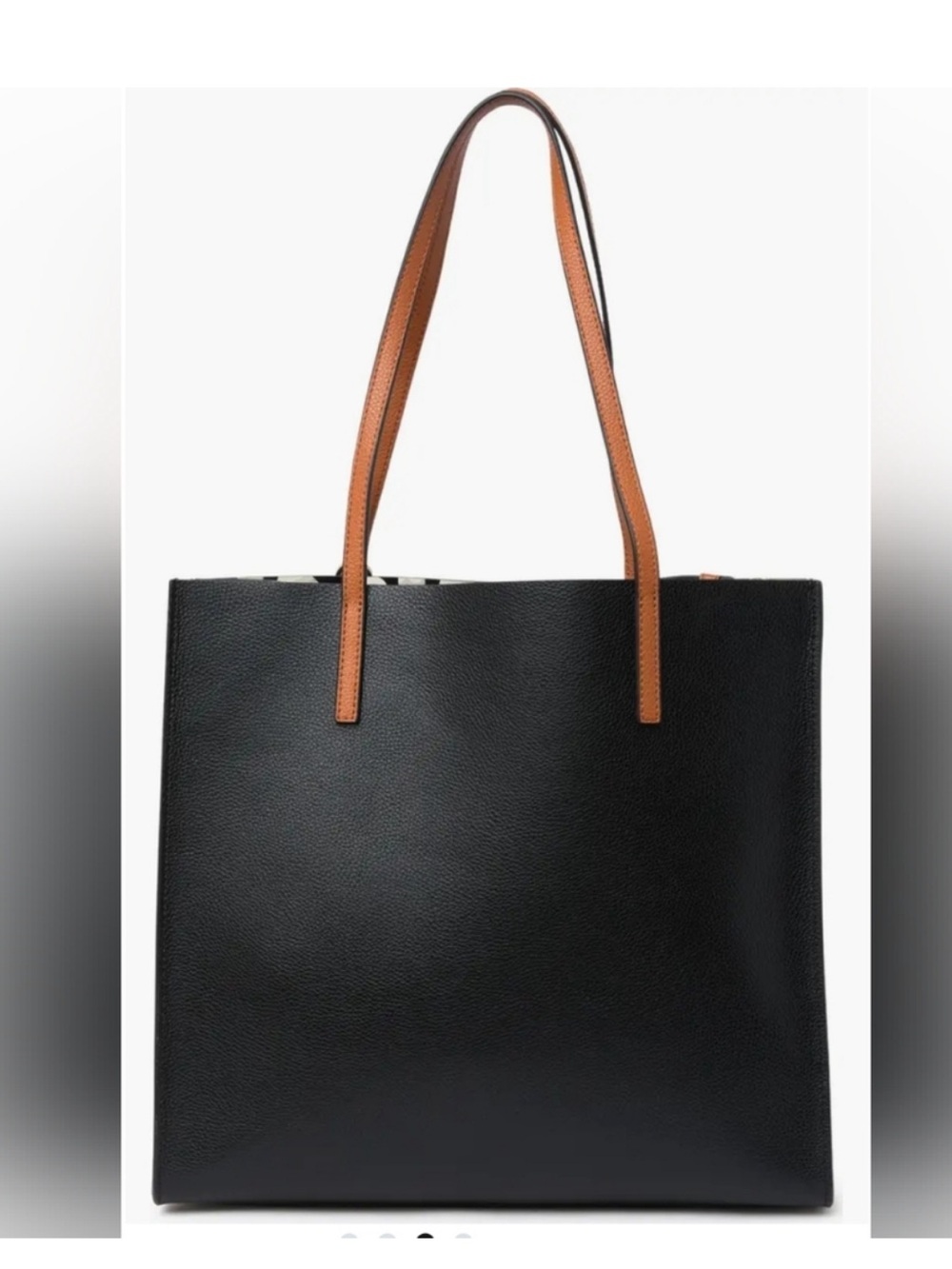 NWOT $485 Marc Jacobs Grind Colorblock Leather Tote Bag - Picture 2 of 11
